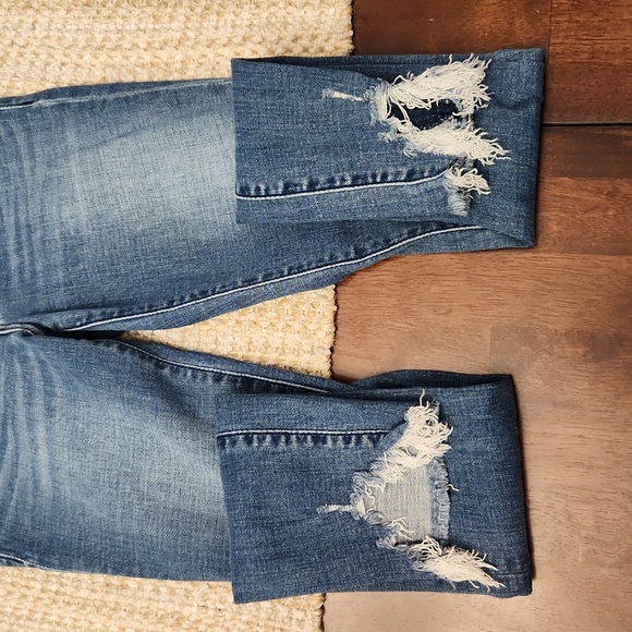 👖 Abercrombie & Fitch Mid Rise Super Skinny Anlke - Picture 5 of 7